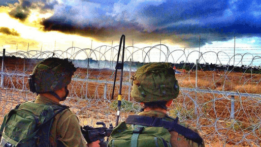 שני מחבלים מעזה נתפסו ע"י כוחותינו סמוך לגדר - ברשותם נמצאו סכינים
