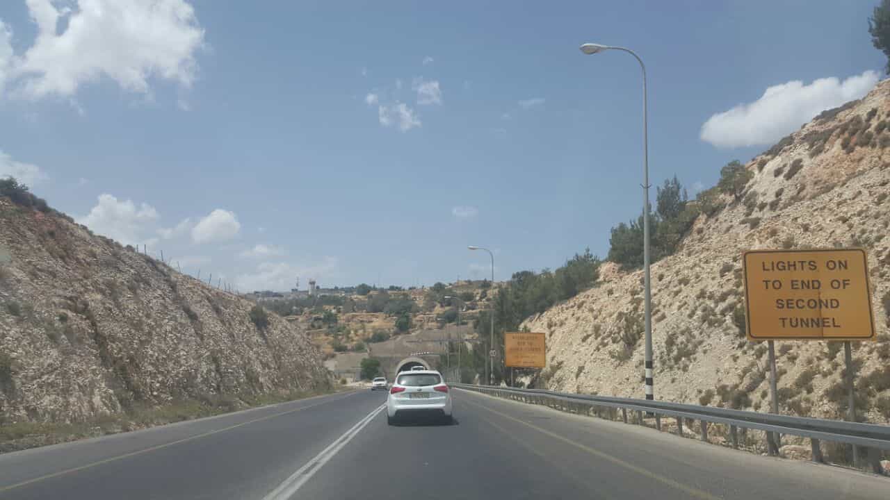 נפרצה המנהרה הגדולה בכביש המנהרות של גוש עציון