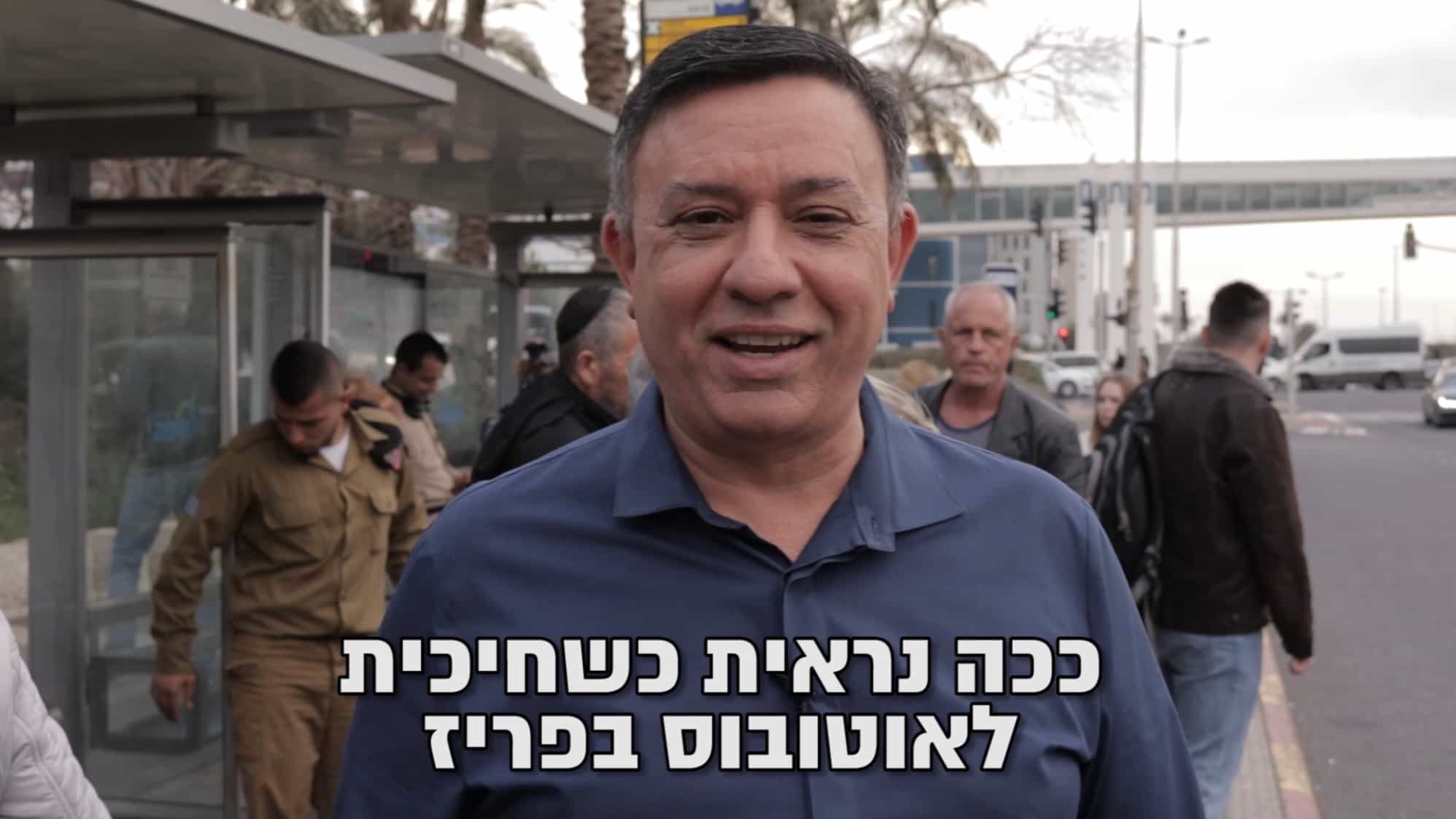 לביבי אסור, לגבאי מותר: יו״ר העבודה משתמש בצילומי חיילים בקמפיין מפלגתו