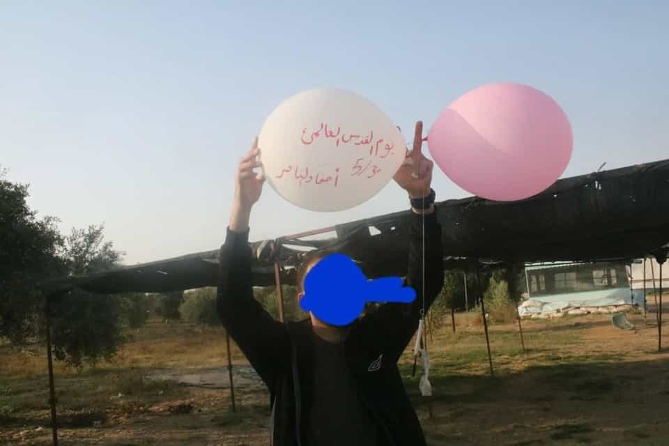 מחבלים מעזה מאיימים להפריח היום מאות בלוני תבערה לעבר ארצנו