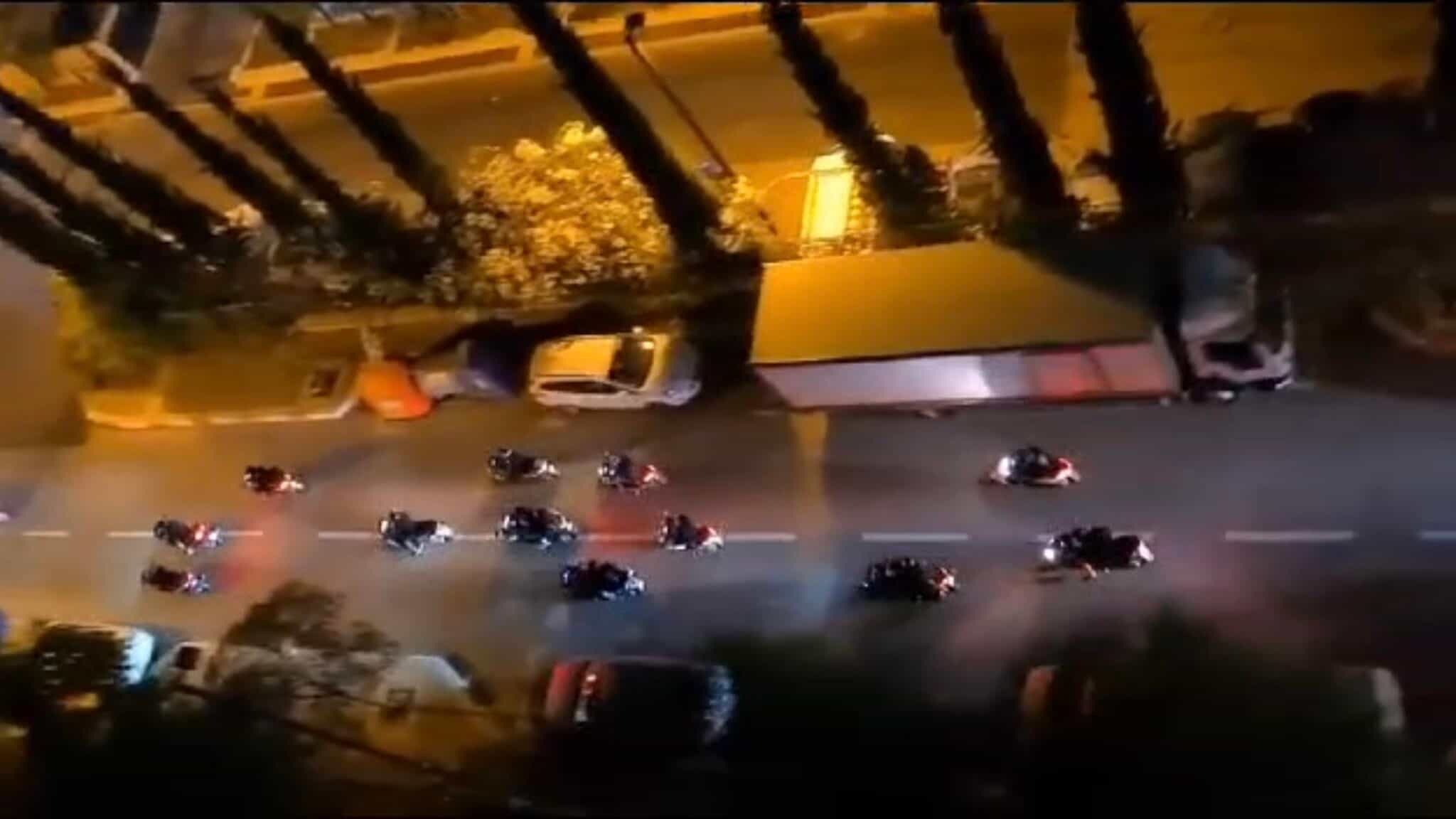 האופנועים בכיפור בחיפה | המשטרה תבצע במהלך היום מעצר ערבים נוספים שהיו מעורבים באירוע