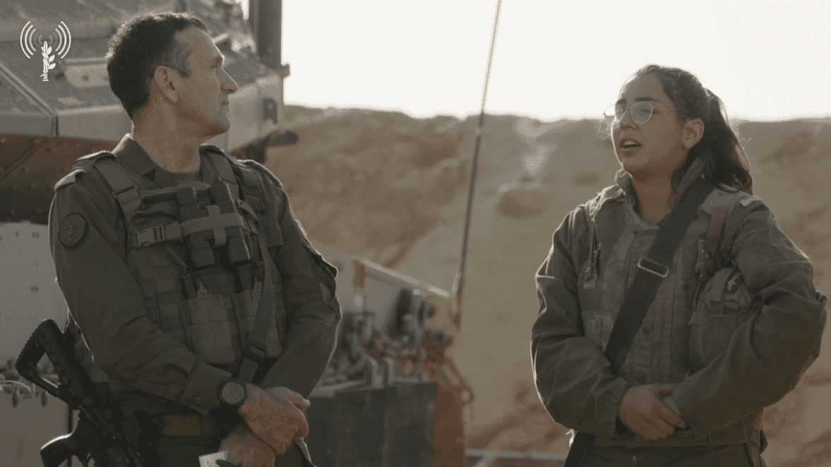 "זיהינו מחבלים, הורדנו אותם": הרמטכ"ל נפגש עם לוחמות קרקל וטנקיסטיות | צפו
