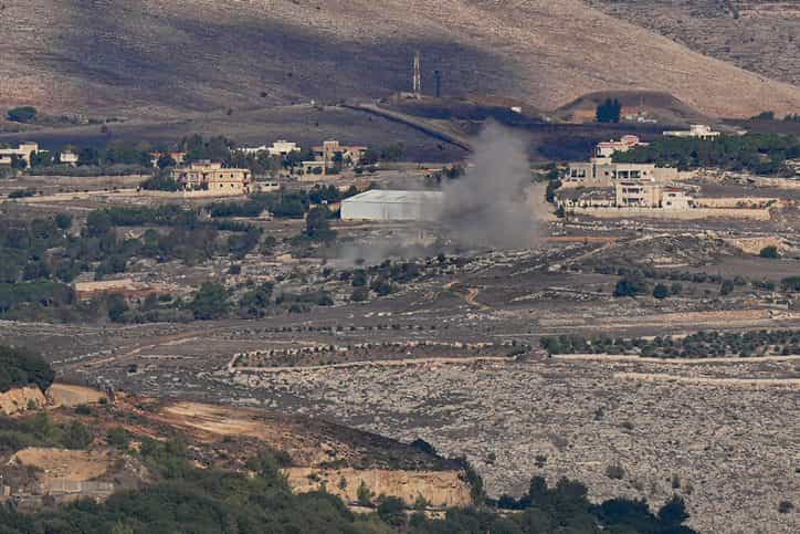 מחבלים ירו טיל נ"ט לעבר מוצב בהר דב